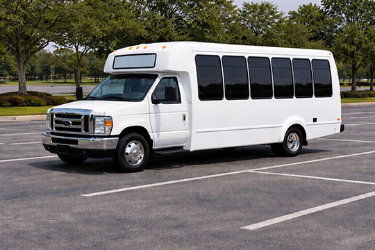 20-passenger minibus available for charter in Babylon, NY